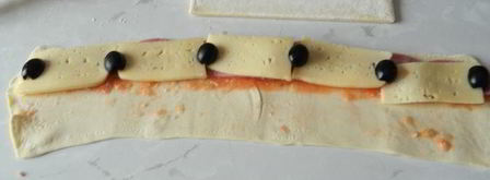 пицца с ветчиной. Шаг 5