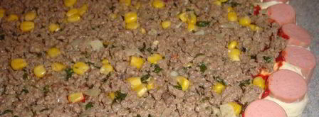 пицца с вкусным краешком. Шаг 3