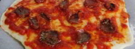 пицца с вялеными помидорами. Шаг 4