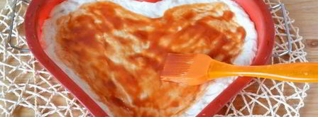 пицца-сердце с ветчиной и сыром. Шаг 16