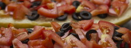 пицца в батоне. Шаг 5