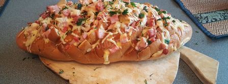 пицца в булке. Шаг 6