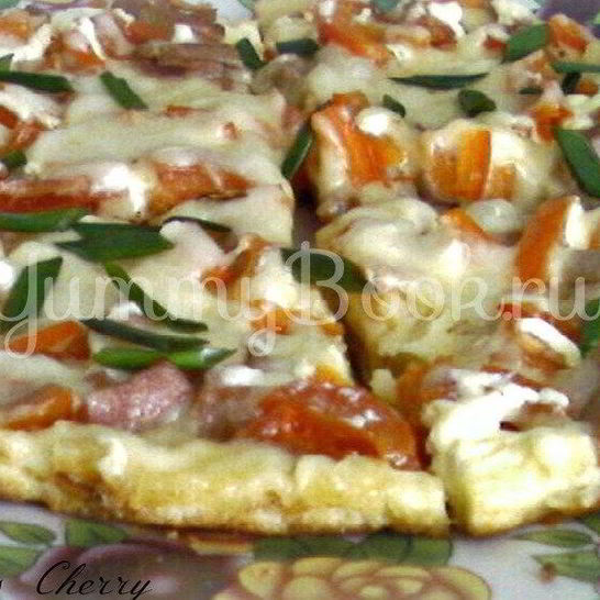 Рецепт пиццы в сковороде за 10 минут