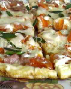 Пицца в сковороде за 10 минут