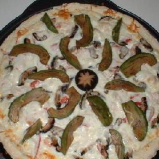 Рецепт пиццы в японском стиле