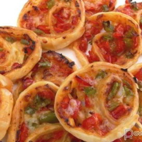 Рецепт пицц-мини из рулета