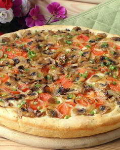 Постная пицца