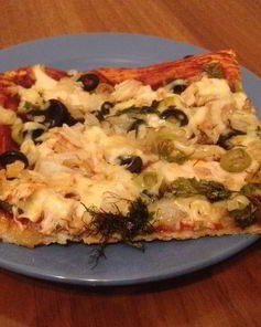 Рыбная пицца