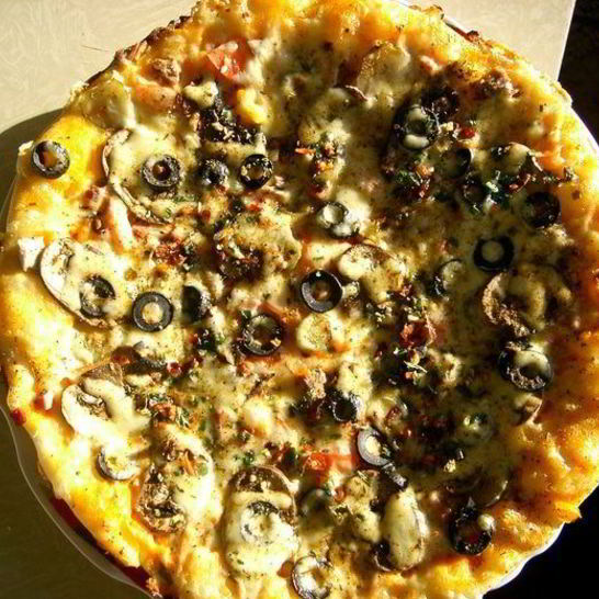 Рецепт солнечной пиццы