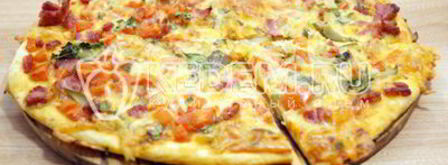 тонкая пицца. Шаг 6