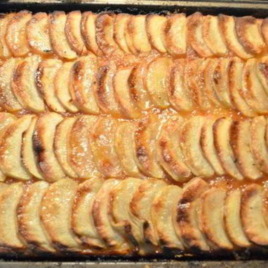 Рецепт яблочной пиццы