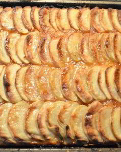 Яблочная пицца