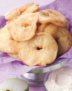 Яблочные пончики