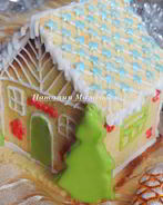 Имбирный пряничный домик