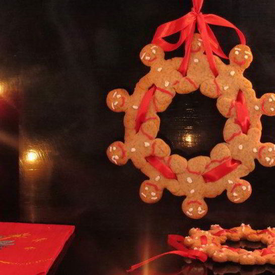 Рецепт рождественского венка пряничного