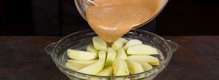 ароматная шарлотка в микроволновке samsung. Шаг 5