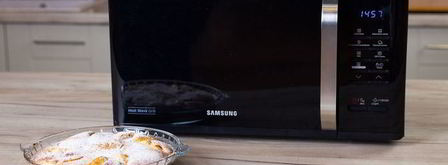 ароматная шарлотка в микроволновке samsung. Шаг 7