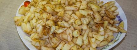 диетическая шарлотка из геркулеса с яблоками. Шаг 11