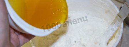 диетическая шарлотка из геркулеса с яблоками. Шаг 12