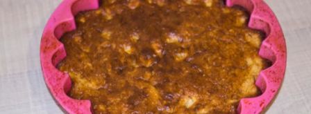 диетическая шарлотка из геркулеса с яблоками. Шаг 20