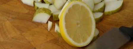 хитрая грушевая шарлотка с ежевикой. Шаг 3