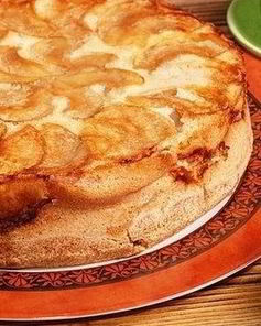 Классическая домашняя шарлотка с яблоками