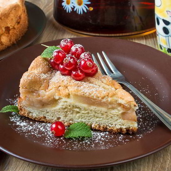 Рецепт классической яблочной шарлотки