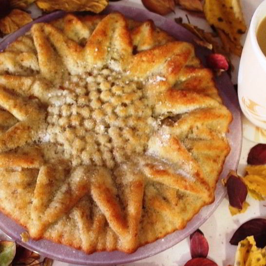 Рецепт осенней шарлотки