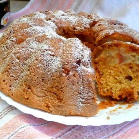 Рецепт пирога шарлотка с грушей