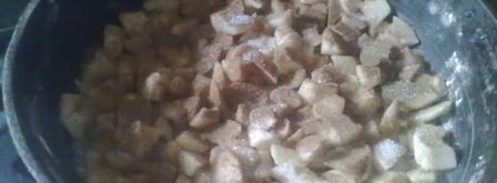 пирог шарлотка. Шаг 4