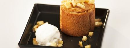 порционная шарлотка. Шаг 5