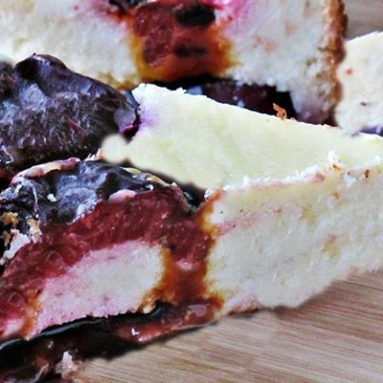 Рецепт шарлотки-чизкейка