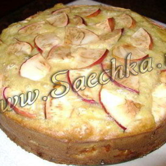 Рецепт шарлотки двойной