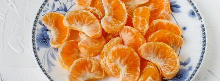 шарлотка из мандаринов. Шаг 3