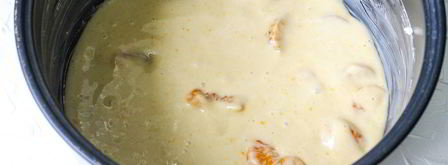 шарлотка из мандаринов. Шаг 5