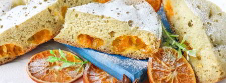 шарлотка из мандаринов. Шаг 7