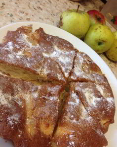 Шарлотка на скорую руку