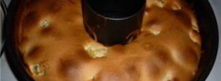 шарлотка с апельсинами и яблоками. Шаг 9