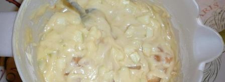 шарлотка с грушами. Шаг 11