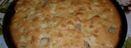 шарлотка с грушами. Шаг 15