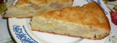 шарлотка с грушами. Шаг 16