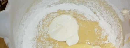 шарлотка с грушами. Шаг 5