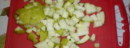 шарлотка с грушами. Шаг 7