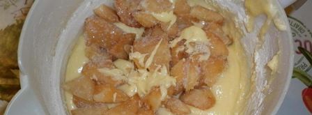 шарлотка с грушами. Шаг 9