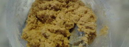 шарлотка с квашеной капустой и цельнозерновой мукой. Шаг 3