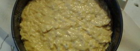 шарлотка с квашеной капустой и цельнозерновой мукой. Шаг 6