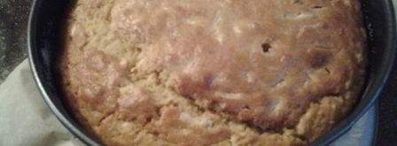 шарлотка с квашеной капустой и цельнозерновой мукой. Шаг 7