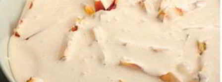 шарлотка с персиками. Шаг 4