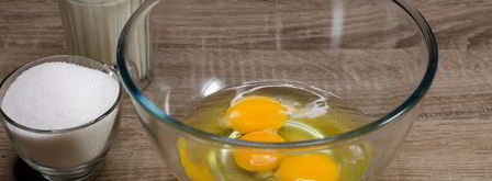 шарлотка с розами из яблок. Шаг 7