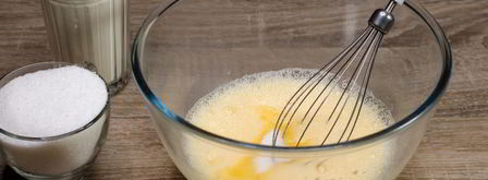 шарлотка с розами из яблок. Шаг 8